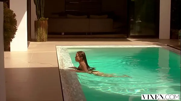 Fresh VIXEN Two Naughty College Students Sneak Into A Pool and Fuck A Huge Cock drive Tube