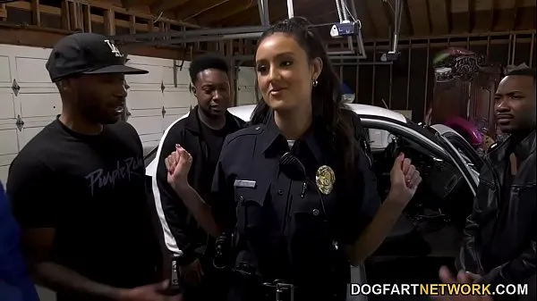 Fresh Police Officer Job Is A Suck - Eliza Ibarra drive Tube