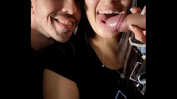 Fresh Wife with cum mouth kisses her husband like Luana Kazaki Arthur Urso drive Tube