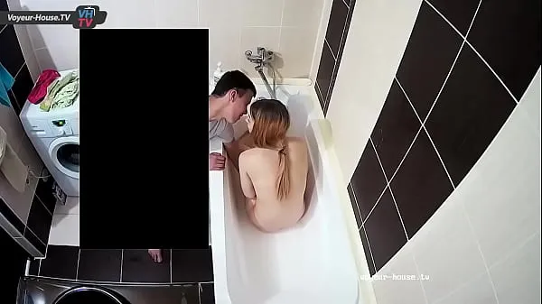 Fresh Real Amateur Young Couple Sex in the Bathroom drive Tube
