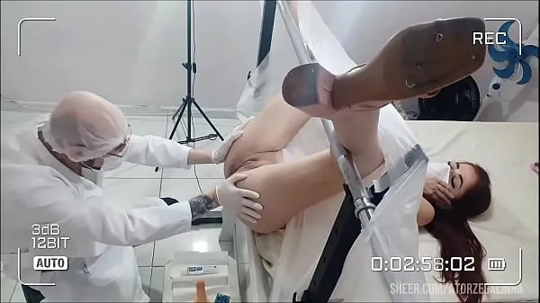 Čerstvá trubica pohonu Patient felt horny for the doctor