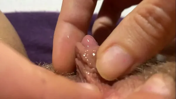 Fresh huge clit jerking orgasm extreme closeup drive Tube